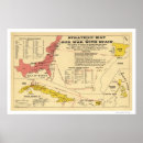 Search for vintage picture map posters Military battles