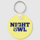 Search for night owl key rings Nocturnal