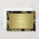 Search for 50th anniversary rsvp cards Black