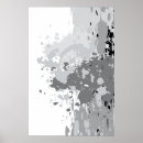 Search for black splatters posters Abstract