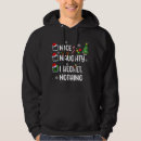 Search for naughty nice christmas hoodies Popular
