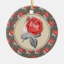 Search for black and white patterns christmas tree decorations For her