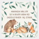 Search for baby shower plate bookplates Woodland animals