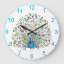 Search for peacock clocks Floral