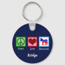 Search for political party key rings Democrat