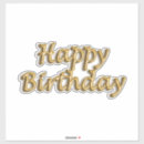 Search for letters stickers Gold
