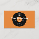 Search for deejay business cards Vinyl