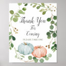 Search for gender reveal posters Pumpkin baby shower