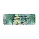 Search for light yellow return address labels Green