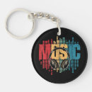 Search for music lover key rings Vintage