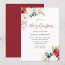 Search for secret santa christmas invitations Red