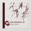 Search for bamboo leaves invitations Zen