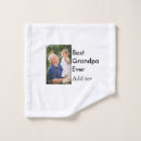 Search for fathers day bath towels Best grandpa ever