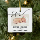 Search for birth announcement christmas tree decorations Typography