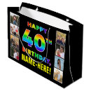 Search for happy 40th birthday gift bags 40 years old