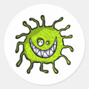 Search for bacteria stickers Virus
