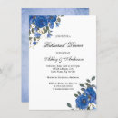 Search for flowers rehearsal dinner invitations Watercolor