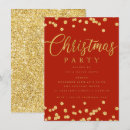 Search for 4x6 christmas invitations Gold
