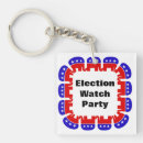 Search for political party key rings Vote