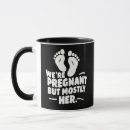 Search for funny new dad mugs Pregnancy reveal