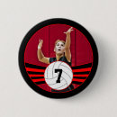 Search for volleyball badges Red