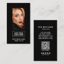 Search for round business cards Social media