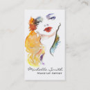 Search for portrait artist business cards Watercolor