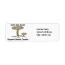 Search for cancer return address labels Female