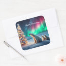 Search for polar lights stickers Aurora borealis