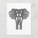 Search for indian style postcards Elephant