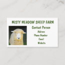 Search for sheep farm business cards Ewe