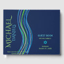 Search for bar mitzvah guest books Blue