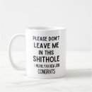 Search for leaving mugs Co worker