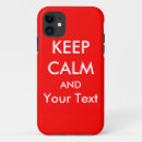 Search for keep calm iphone cases Red