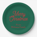 Search for holiday paper plates Merry