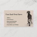 Search for great dane dog business cards Animal
