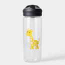 Search for giraffe water bottles Watercolor