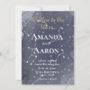 Search for written in the stars wedding invitations Watercolor