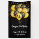 Search for 60th birthday banners Glitter