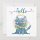 Search for angel horizontal note cards Floral