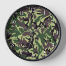 Search for camouflage clocks Green camo