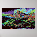 Search for psychedelic landscape posters Digital