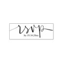Search for wedding rsvp rubber stamps Hand lettered