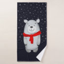 Search for polar bear bath towels Winter
