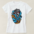 Search for skull and octopus tshirts Pirate