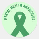 Search for mental health stickers Green