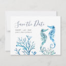 Search for coral reef save the dates Watercolor