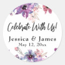 Search for blue and purple wedding stickers Abstract