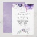 Search for violet baby shower invitations Floral