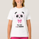 Search for panda girls tshirts Animal